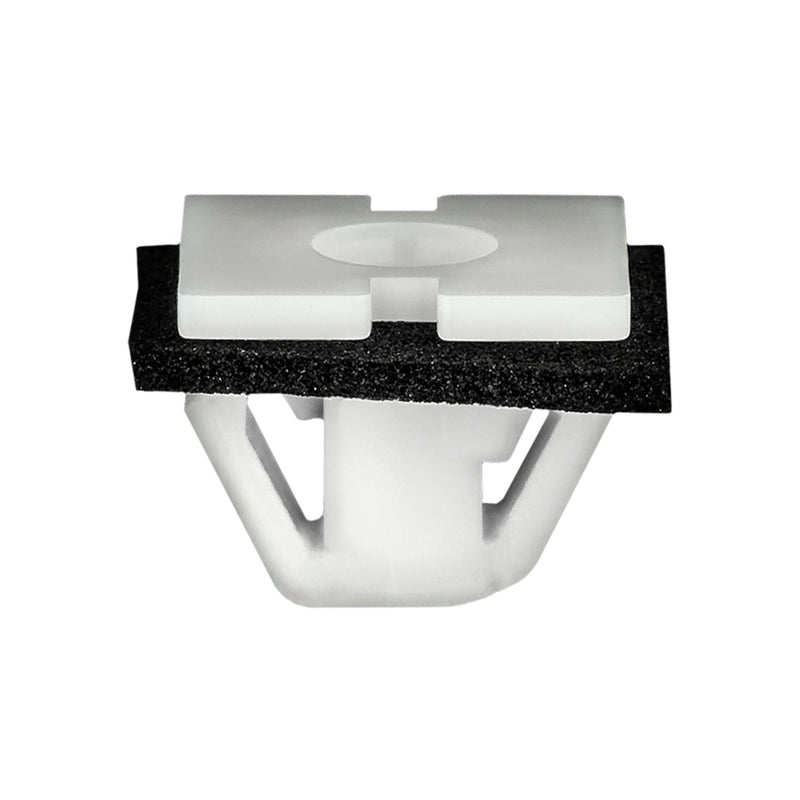 M4.2x10mm White Nylon Molding Clip Head Size