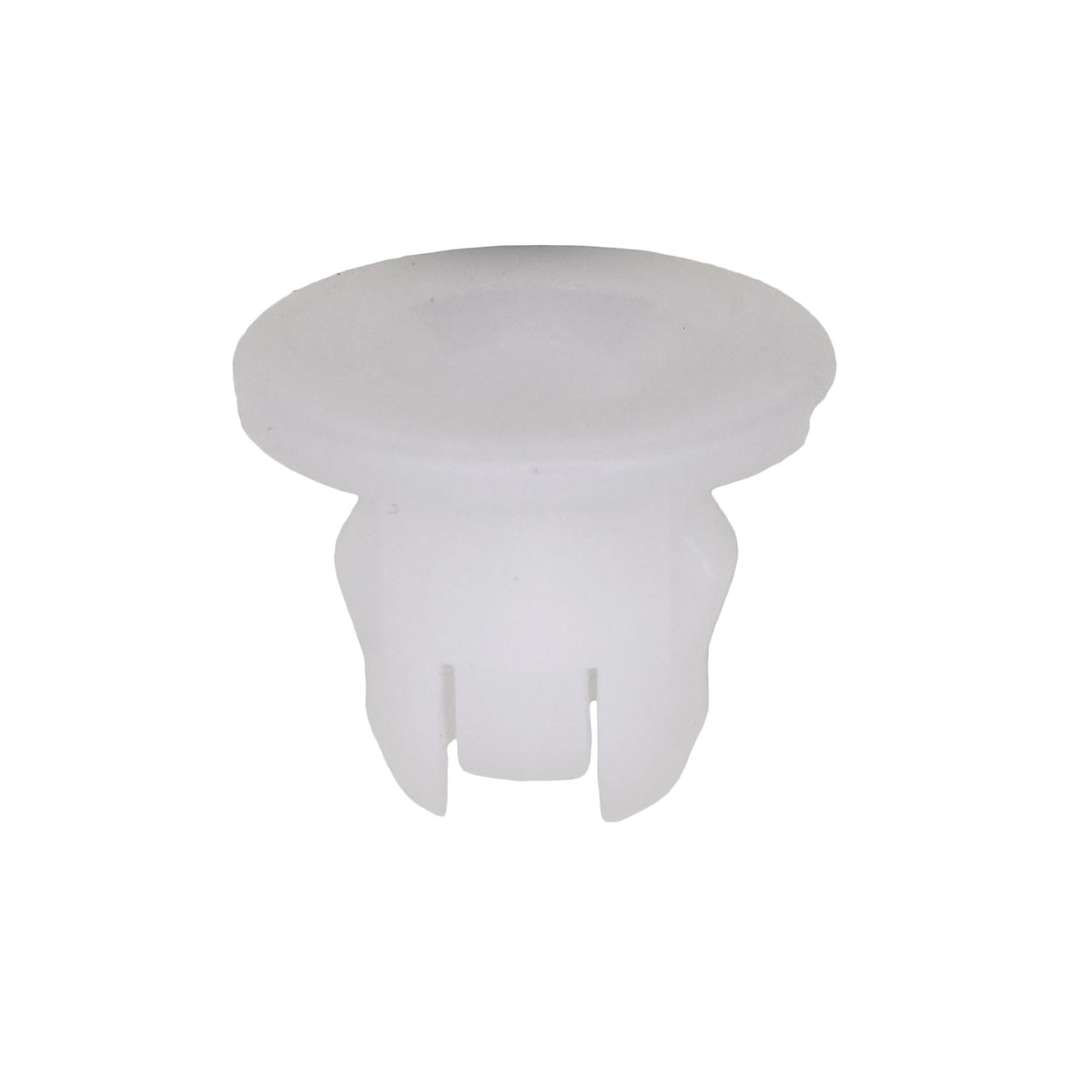 9mmx11mm White Nylon Headliner Clip, 15mm Head
