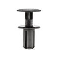 7mmx12mm Black Push-Type Retainer with Drive Pin