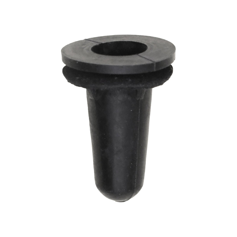 9mmx20mm Black Rubber Grommet, 16mm Head