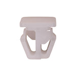 14mm White Nylon Molding Clip