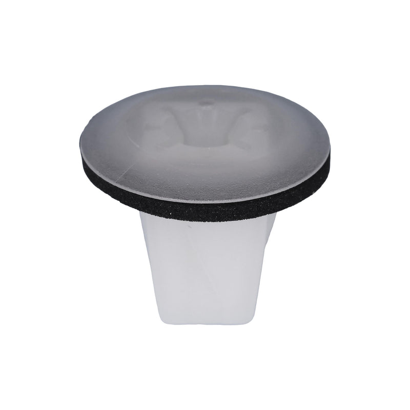 M4.2 - M4.8 White Nylon Screw Grommet with Sealer, 20mm Head