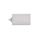 9mmx14mm White Nylon Rocker Molding Clip, 12mmx20mm Top Head Size