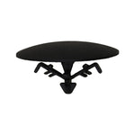 15mmx20mmx14mm Black Nylon Single Head Hood Insulation Christmas Tree Retainer, 30mm Head