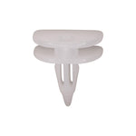 6mmx13mm White Nylon Cowl Retainer Head Size