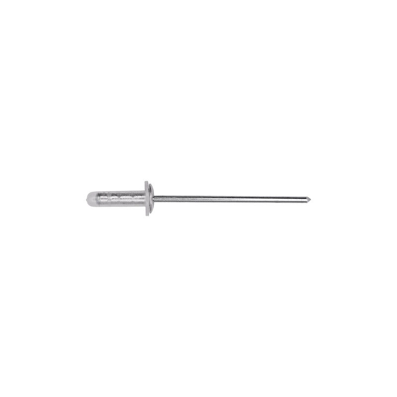 1/8" Specialty Rivet Aluminum/Steel, 5/32"-5/16" Grip, Aluminum Body, Steel Mandrel