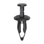 10mmx26mm Black Push-Type Front Bumper Cover Retainer with Closed End, 18mm Head
