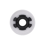 12mm White Nylon Trim Panel Grommet Flange