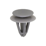 9mmx13mm Gray Nylon Double Head Door Panel Christmas Tree Retainer, 16mm Head