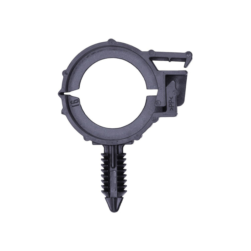19mm Black Nylon Wire Loom Routing Clip