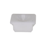 M4.8 White Nylon Cowl Vent Grommet Head Size, 14mmx20mm Head
