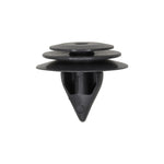 8.5mmx12mm Gray Nylon Triple Head Trim Panel Christmas Tree Retainer, 18mm Head