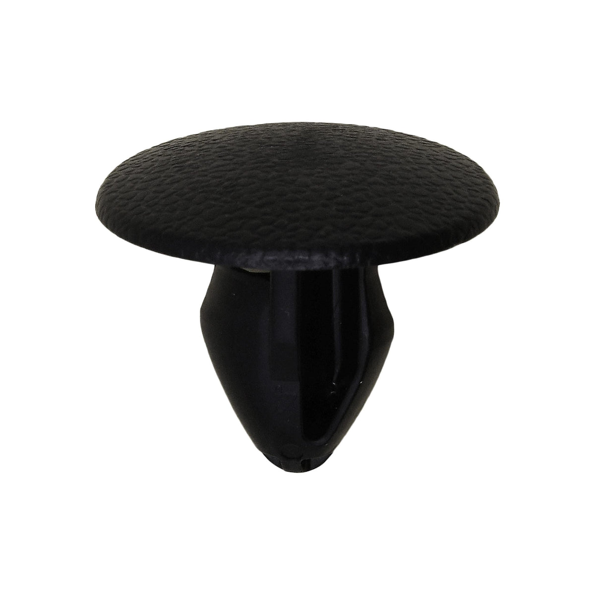 9.5mmx15mm Black Nylon Single Head Trim Panel Christmas Tree Retainer, 20mm Head