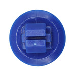 10mm Blue Nylon Molding Clip with Sealer, 17mm Head