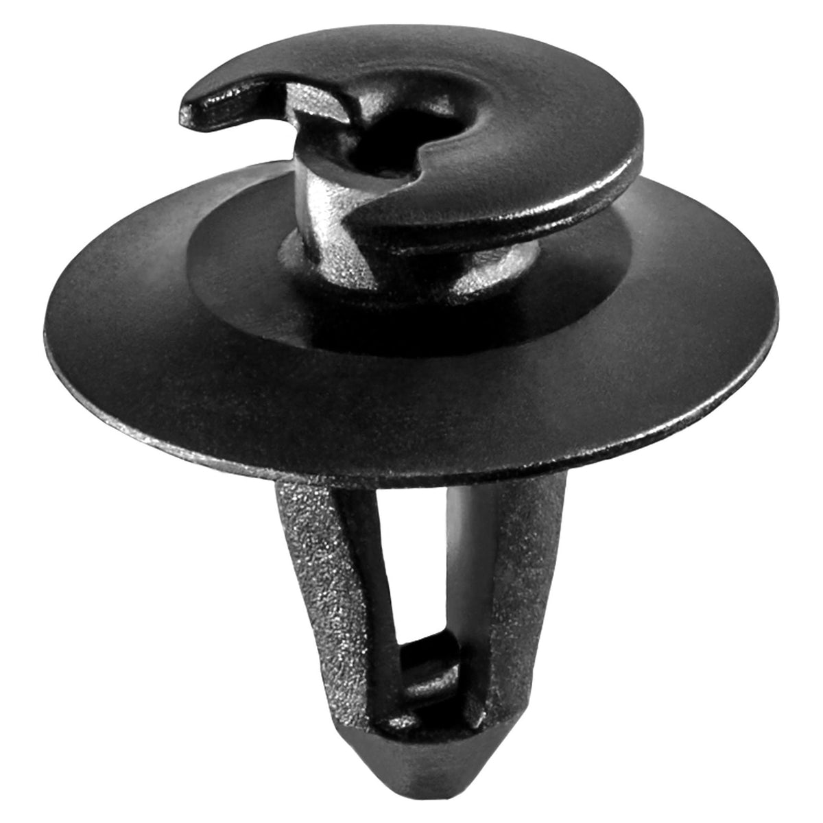 9mmx14mm Black Nylon Double Head Panel Christmas Tree Retainer, 18mm Head