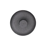 9mmx10mm Black Nylon Push-Type Retainer with Drive Pin, 22mm Head