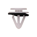 13mm White Nylon Molding Clip, 16mm Head