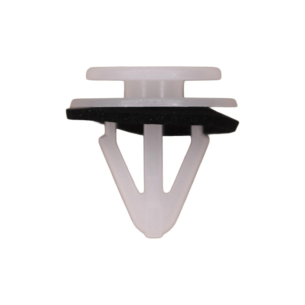 13mm White Nylon Molding Clip, 16mm Head
