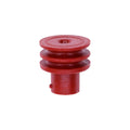 Red Silicone Weather Pack Cable Seal For 24-22 Gauge