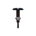 25mm Black Nylon Pin Retainer, 15mm Head