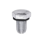 M12-1.5 Single Oversize Oil Drain Plug with Gasket, Zinc