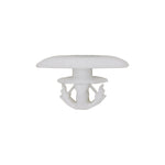 8mmx7mm White Nylon Double Head Weatherstrip Clip