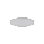 8mmx7mm White Nylon Double Head Weatherstrip Clip