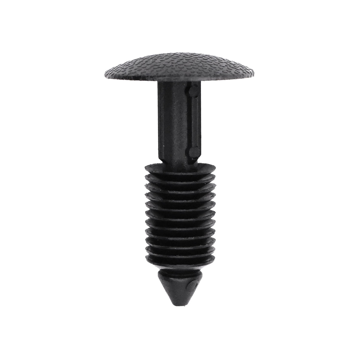 8.2mmx32mm Black Nylon Single Head Fir Tree Christmas Tree Retainer, 18mm Head