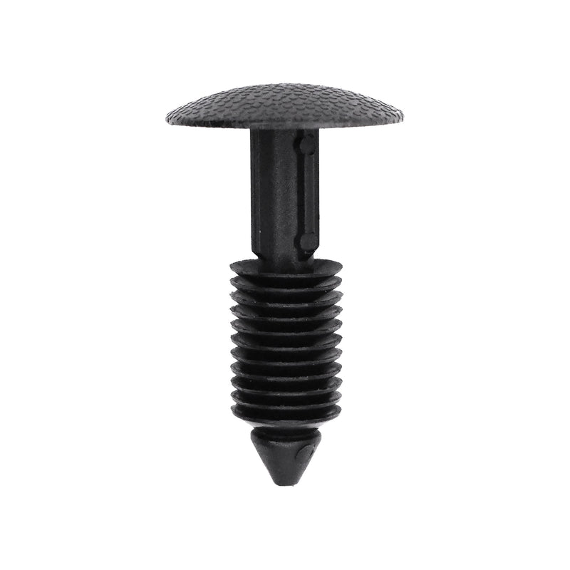 8.2mmx32mm Black Nylon Single Head Fir Tree Christmas Tree Retainer, 18mm Head