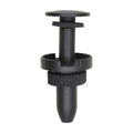 8mmx21mm Black Push-Type Retainer with Drive Pin, 18.5mm Head