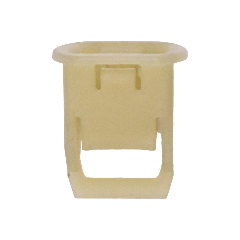 White Nylon Tail Lamp Retainer, 17mmx19mm Head