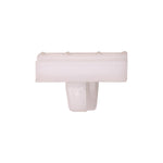 11mm White Nylon Molding Clip