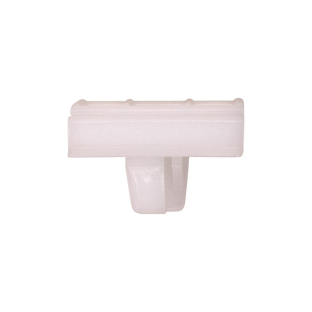 11mm White Nylon Molding Clip