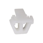 12mm White Nylon Molding Clip