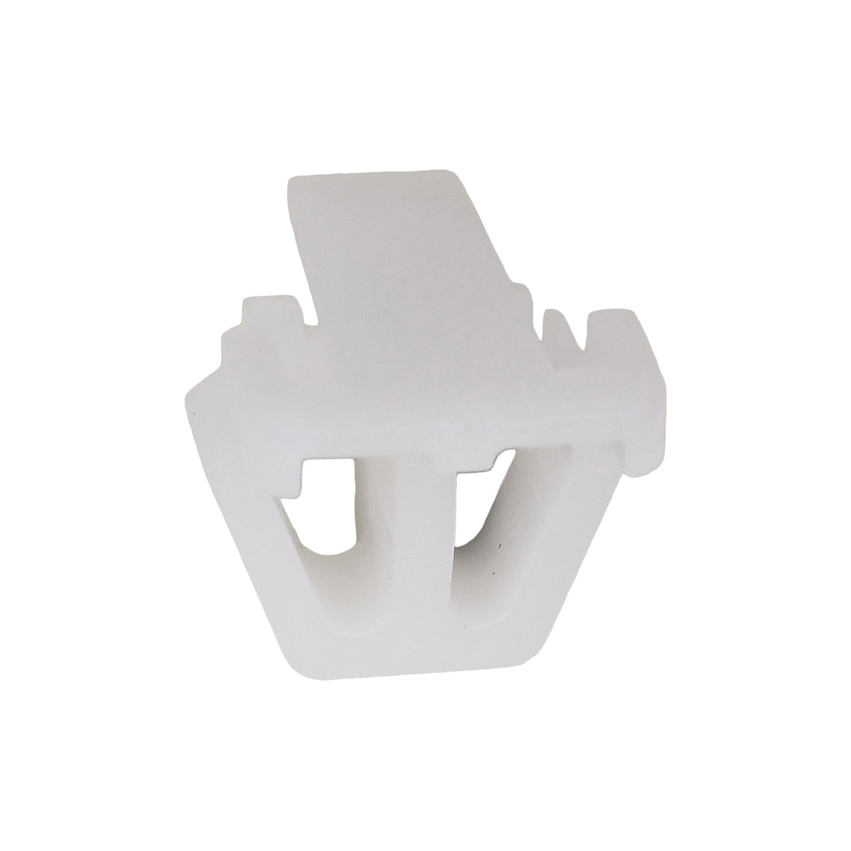 12mm White Nylon Molding Clip