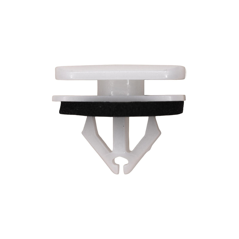 9mmx12mm White Nylon Molding Clip