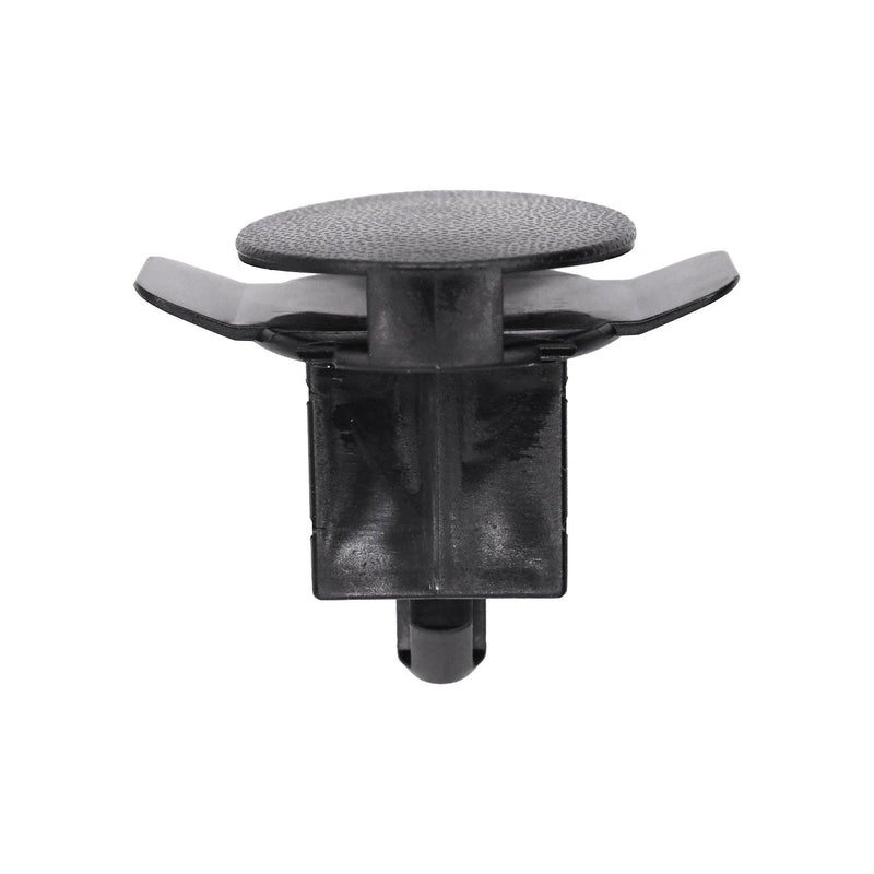 8mm Black Nylon Molding Clip, 25mm Head