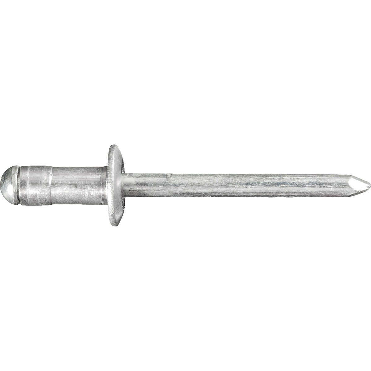 3/16" Specialty Rivet, 1/16"-1/4" Grip, Aluminum Body, Steel Mandrel