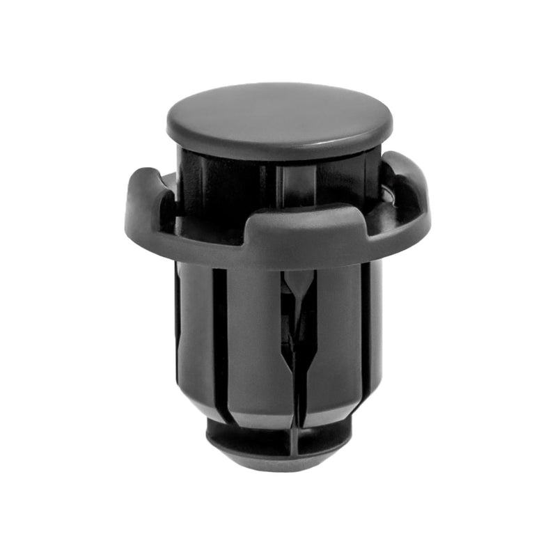 15mmx13mm Black Push-Type Retainer with Drive Pin, 22mm Head