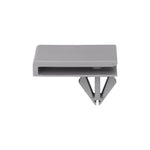 1/2"x1-1/8" Gray Nylon Molding Clip