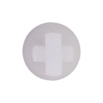 11/32"x7/16" & 7/8" White Nylon Double End Fir Tree Retainer, 1/2" Head