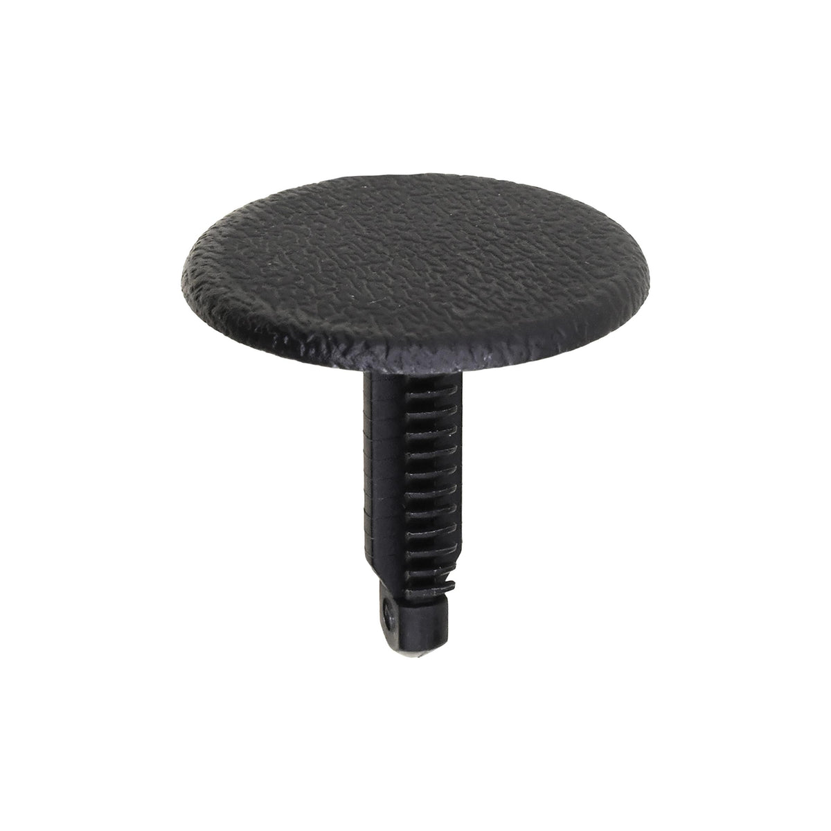 7mmx23mm Black Nylon Single Head Trim Panel Christmas Tree Retainer, 25mm Head