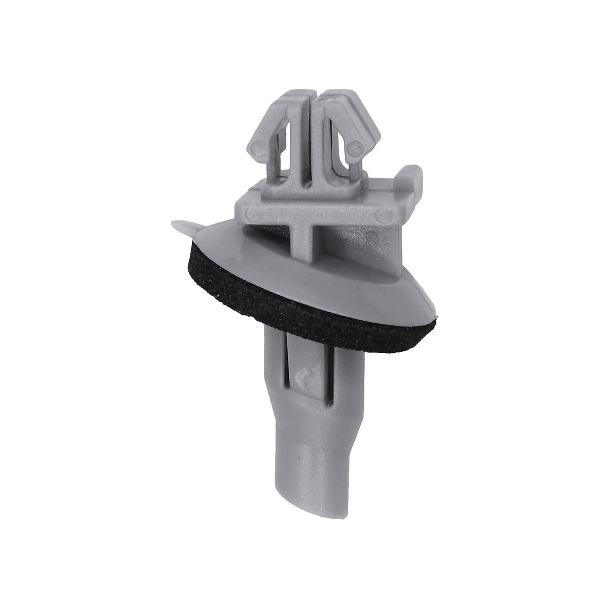 20mm Gray Nylon Molding Clip, 18mm Head