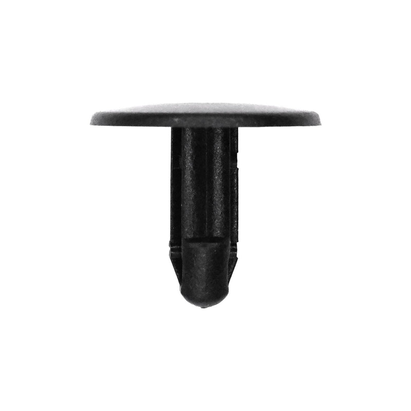 7mmx15mm Black Nylon Single Head Christmas Tree Retainer, 20mm Head
