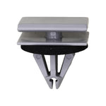 9mmx15mm Gray Nylon Molding Clip, 12mmx20mm Top Head Size