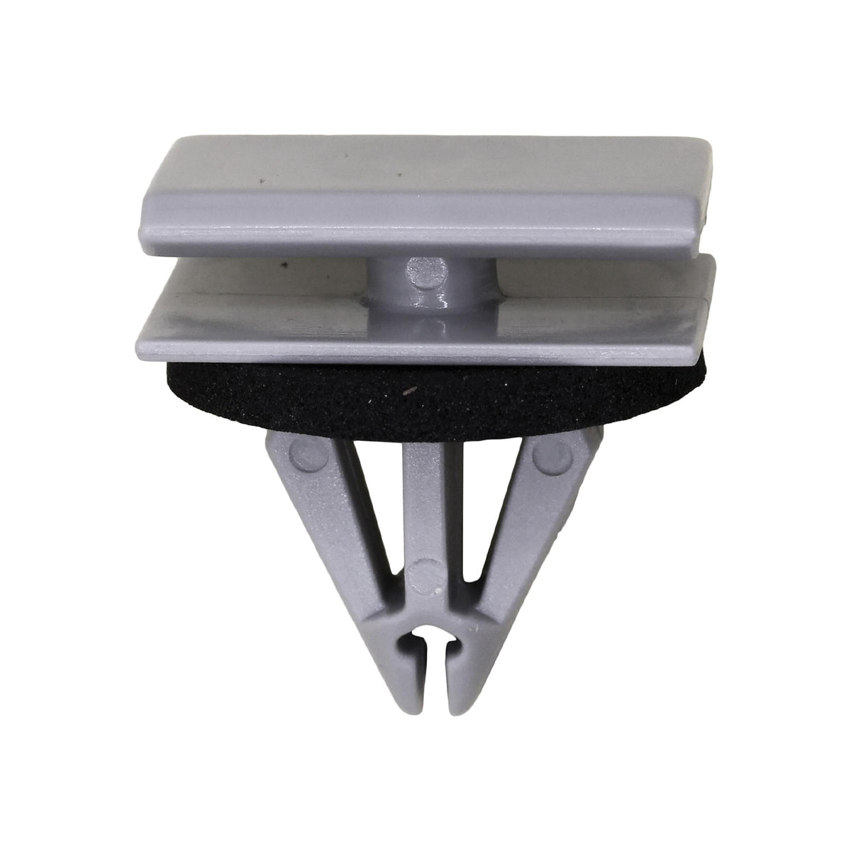 9mmx15mm Gray Nylon Molding Clip, 12mmx20mm Top Head Size
