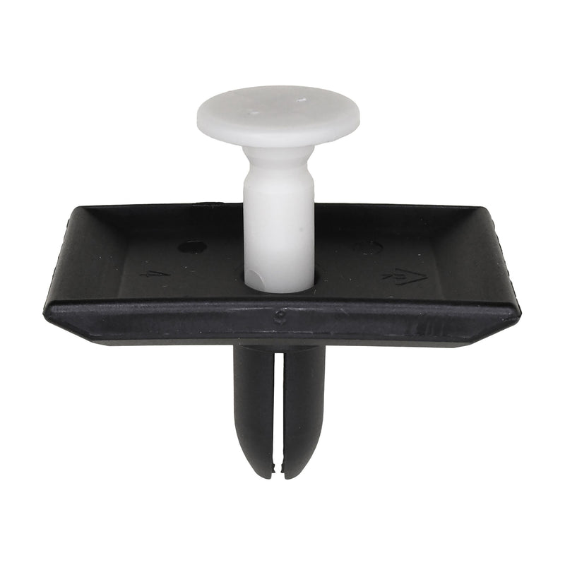 9.5mmx20mm Black & Natural Push-Type Retainer, 25mmx45mm Head