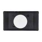 9.5mmx20mm Black & Natural Push-Type Retainer, 25mmx45mm Head