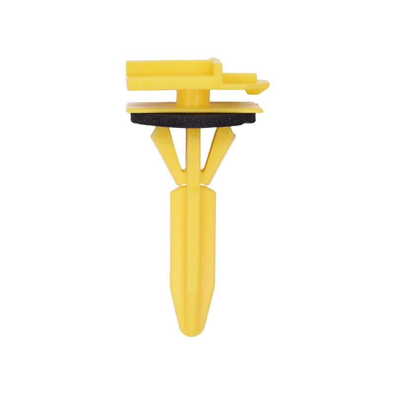 7/16"x1-3/8" Yellow Nylon Molding Clip