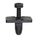 8mmx14mm Black Screw-Type Retainer with Open End, 14mmx26mm Head